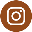 logo instagram marron